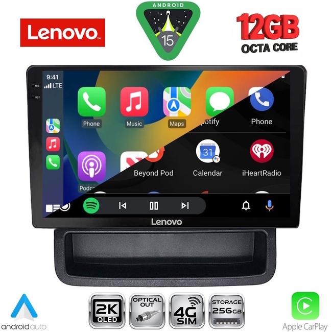 LENOVO SSZ 12558B_CPA (10inc) MULTIMEDIA TABLET for OPEL VIVARO – RENAULT TRAFIC - NISSAN PRIMASTAR mod. 2004-2015