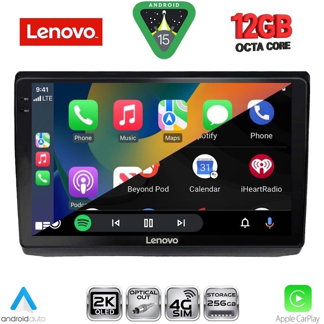 LENOVO SSZ 12558A_CPA (10inc) MULTIMEDIA TABLET for OPEL VIVARO – RENAULT TRAFIC - NISSAN PRIMASTAR mod. 2004-2015