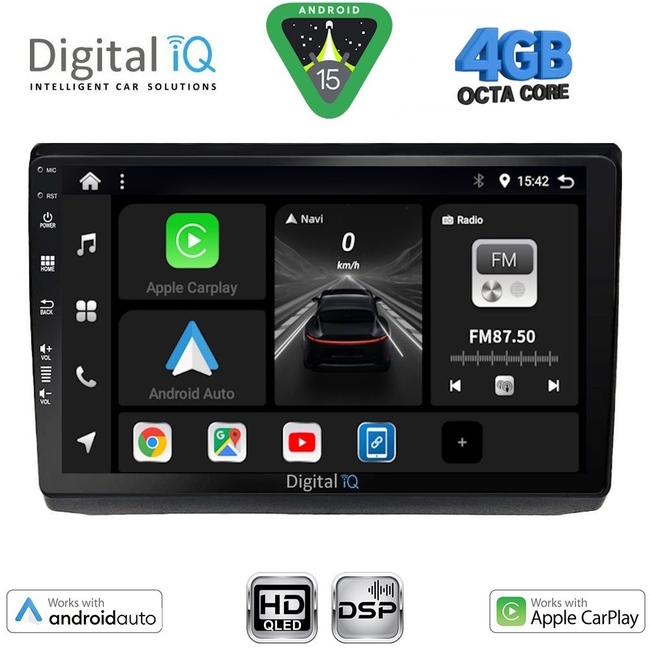 DIGITAL IQ BXF 16558A_CPAA (10inc) MULTIMEDIA TABLET for OPEL VIVARO – RENAULT TRAFIC - NISSAN PRIMASTAR mod. 2004-2015