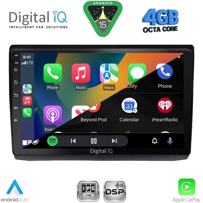 DIGITAL IQ RSG 6558A_CPA (10inc) MULTIMEDIA TABLET for OPEL VIVARO – RENAULT TRAFIC - NISSAN PRIMASTAR mod. 2004-2015