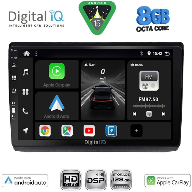 DIGITAL IQ BXF 18558A_CPAA (10inc) MULTIMEDIA TABLET for OPEL VIVARO – RENAULT TRAFIC - NISSAN PRIMASTAR mod. 2004-2015