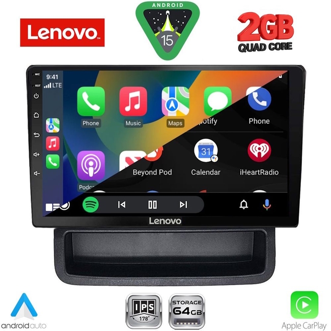LENOVO LVD 2558B_CPA (10inc) MULTIMEDIA TABLET for OPEL VIVARO – RENAULT TRAFIC - NISSAN PRIMASTAR mod. 2004-2015