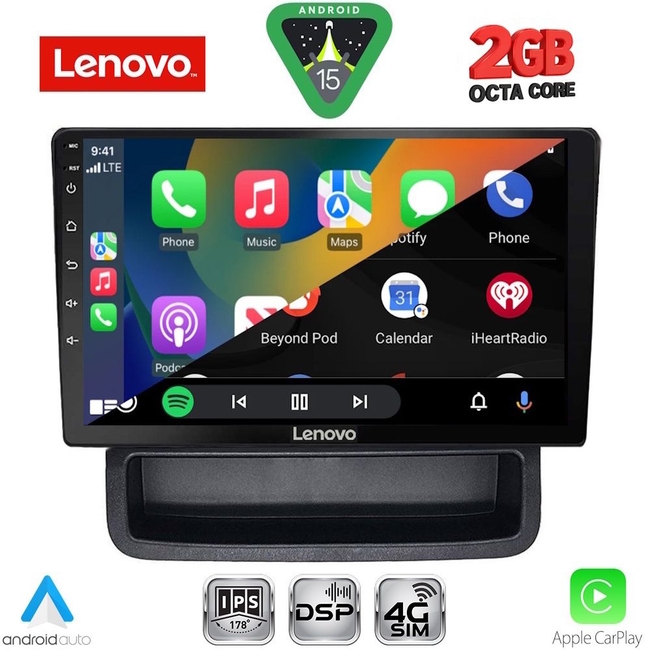 LENOVO LVF 5558B_CPA (10inc) MULTIMEDIA TABLET for OPEL VIVARO – RENAULT TRAFIC - NISSAN PRIMASTAR mod. 2004-2015