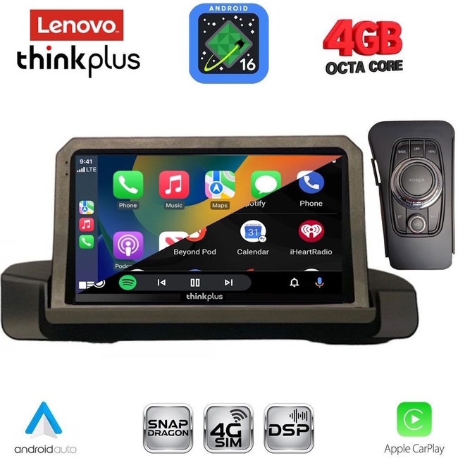LENOVO LTG 7044_CPA (9inc) MULTIMEDIA TABLET for BMW S.3 (E90-91-92) mod. 2005-2012