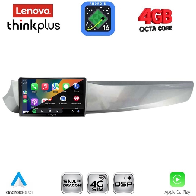 LENOVO LTG 7025_CPA (9inc) MULTIMEDIA TABLET for ALFA ROMEO GIULIETTA mod. 2010-2014