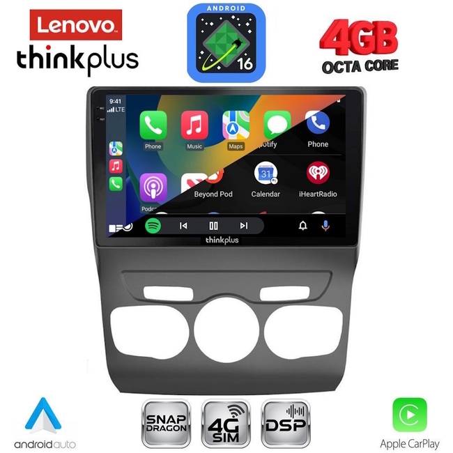 LENOVO LTG 7085_CPA (10inc) MULTIMEDIA TABLET for CITROEN C4 -DS4 mod. 2011-2018