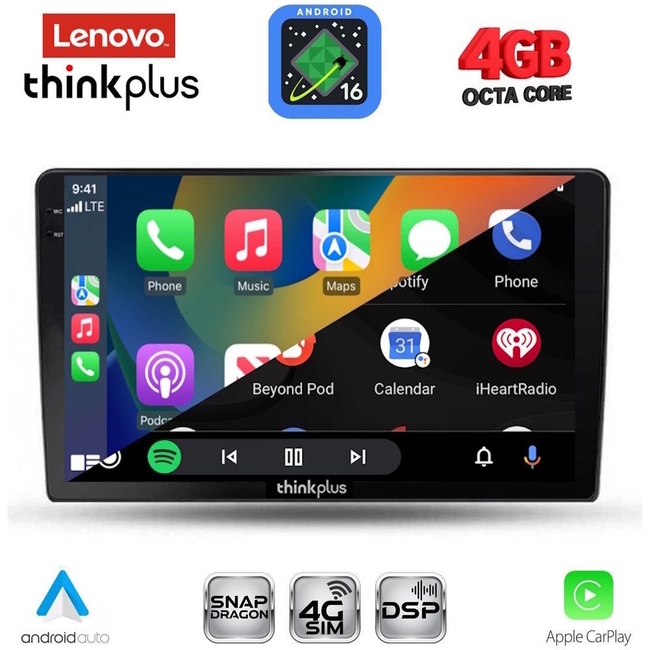 LENOVO LTG 7103B_CPA (9inc) MULTIMEDIA TABLET for DACIA DUSTER mod. 2012-2019