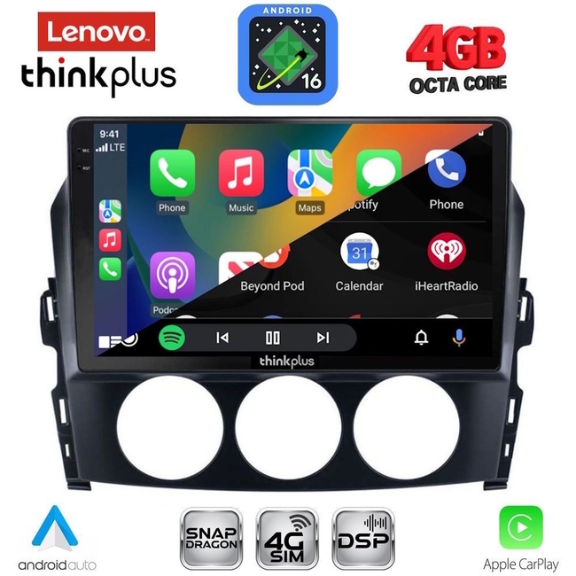 LENOVO LTG 7392_CPA (9inc) MULTIMEDIA TABLET for MAZDA MX5 mod. 2005-2015