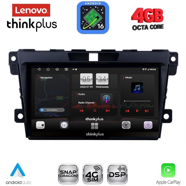 LENOVO LTG 7389_CPA (9inc) MULTIMEDIA TABLET for MAZDA CX7  mod. 2006-2012