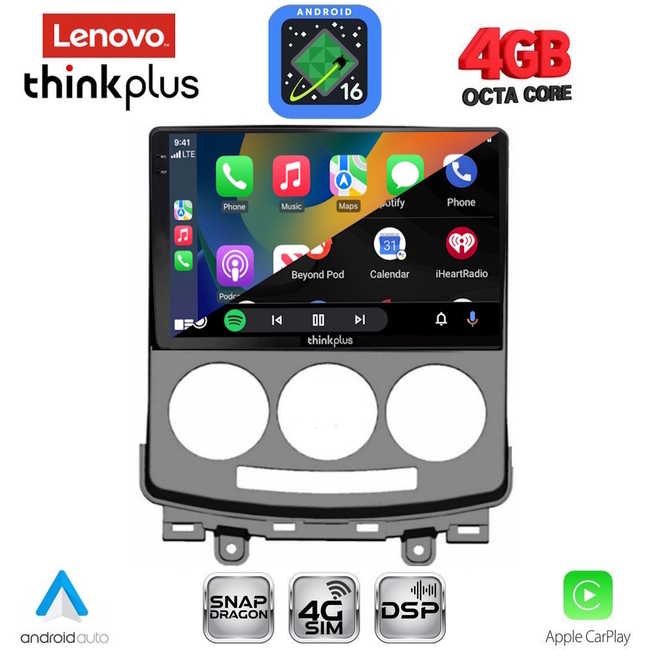 LENOVO LTG 7370_CPA (9inc) MULTIMEDIA TABLET for MAZDA 5  mod. 2004-2010