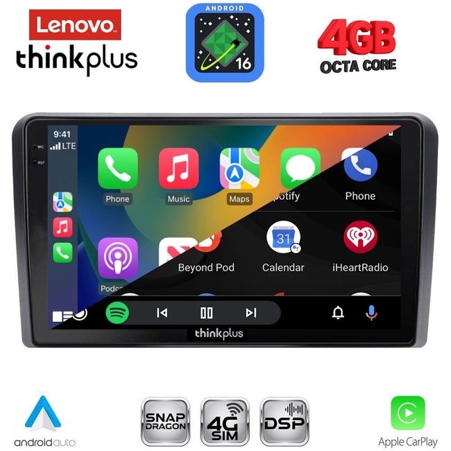 LENOVO LTG 7324_CPA (CLIMA+A/C) (9inc) MULTIMEDIA TABLET for KIA SPORTAGE mod. 2004-2010