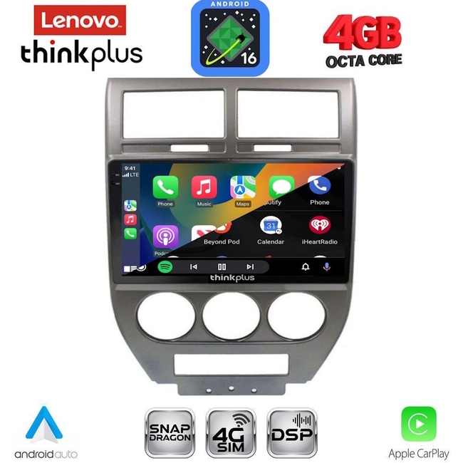 LENOVO LTG 7276_CPA (10inc) MULTIMEDIA TABLET for JEEP COMPASS - PATRIOT mod. 2007-2016