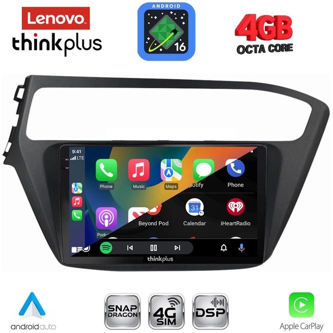LENOVO LTG 7230_CPA (9inc) MULTIMEDIA TABLET for HYUNDAI i20 mod. 2018-2021