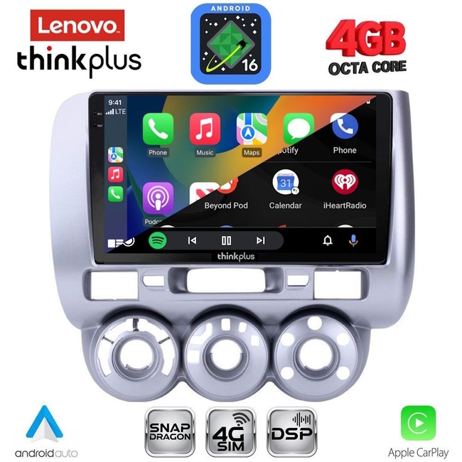LENOVO LTG 7210_CPA A/C (9inc) MULTIMEDIA TABLET for HONDA JAZZ mod. 2002-2008