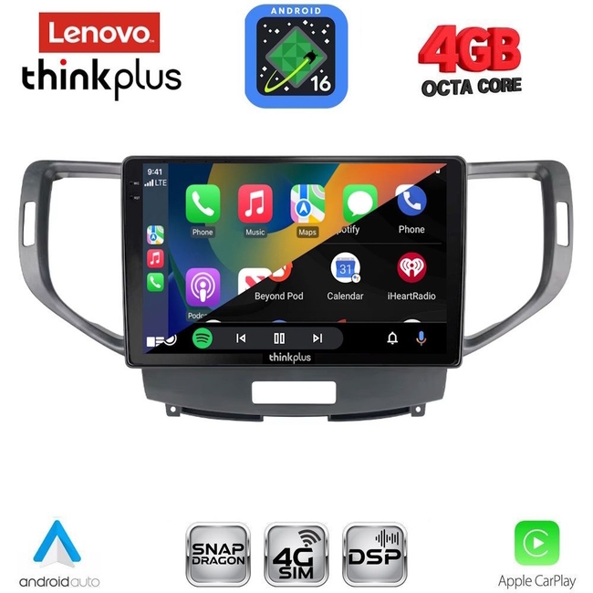 LENOVO LTG 7183_CPA (9inc) MULTIMEDIA TABLET for HONDA ACCORD mod. 2008-2013