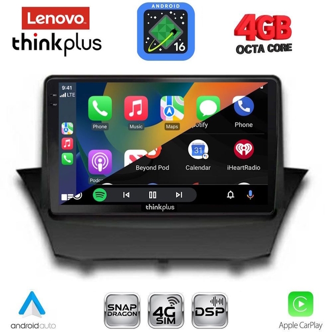 LENOVO LTG 7154A_CPA (9inc) MULTIMEDIA TABLET for FORD FIESTA mod. 2008-2017