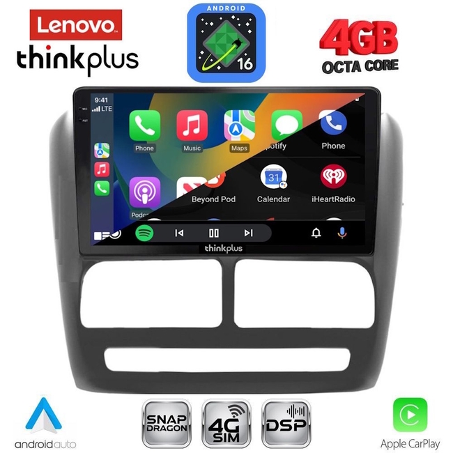 LENOVO LTG 7137_CPA (9inc) MULTIMEDIA TABLET for FIAT DOBLO mod. 2010-2015