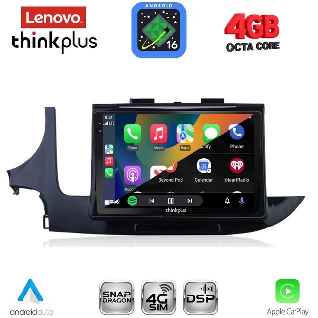 LENOVO LTG 7497_CPA (9inc) MULTIMEDIA TABLET for OPEL MOKKA mod. 2016-2021