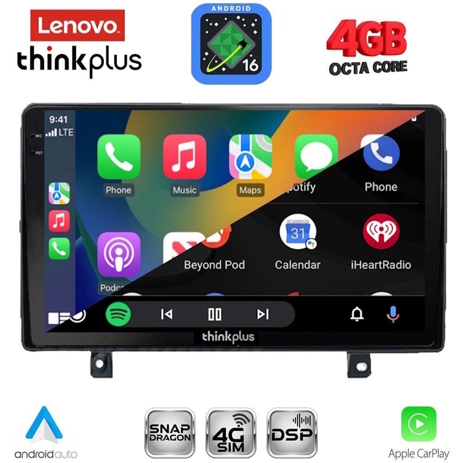 LENOVO LTG 7485_CPA (9inc) MULTIMEDIA TABLET for OPEL ASTRA H mod.2004-2010