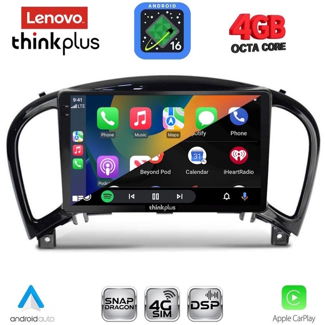 LENOVO LTG 7452_CPA (9inc) MULTIMEDIA TABLET for NISSAN JUKE mod. 2009-2020
