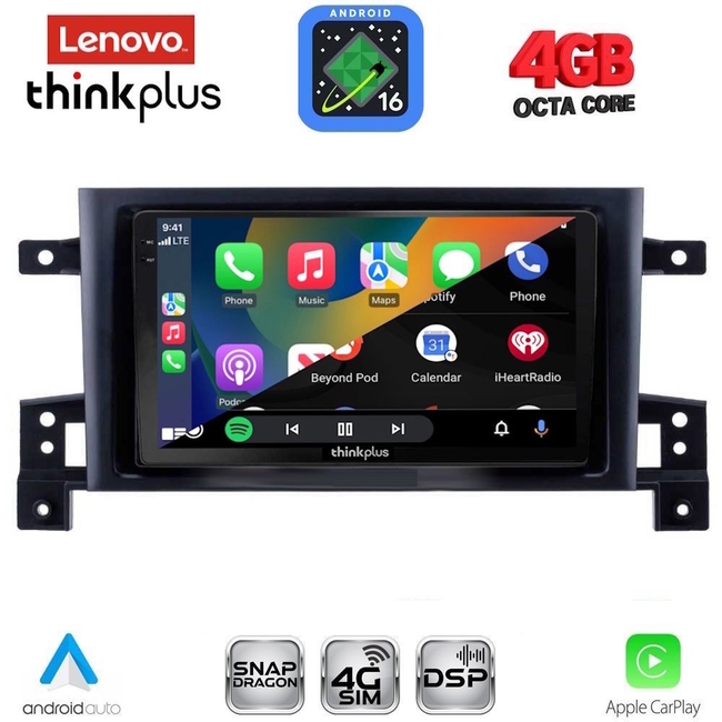 LENOVO LTG 7696_CPA (9inc) MULTIMEDIA TABLET for SUZUKI GRAND VITARA mod. 2005-2015