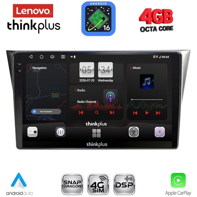 LENOVO LTG 7659_CPA (9inc) MULTIMEDIA TABLET for SUBARU IMPREZA mod. 2002-2008