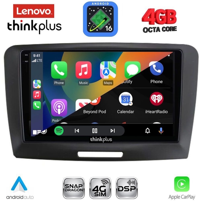 LENOVO LTG 7604A_CPA (9inc) MULTIMEDIA TABLET for SKODA SUPERB mod. 2008-2015