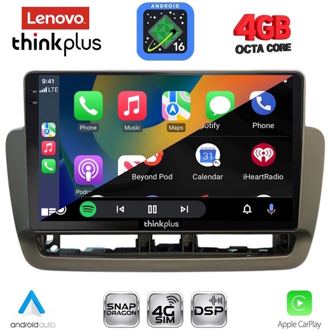 LENOVO LTG 7572_CPA (9inc) MULTIMEDIA TABLET for SEAT IBIZA mod. 2012-2015