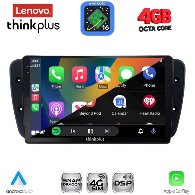 LENOVO LTG 7571_CPA (9inc) MULTIMEDIA TABLET for SEAT IBIZA mod. 2008-2015