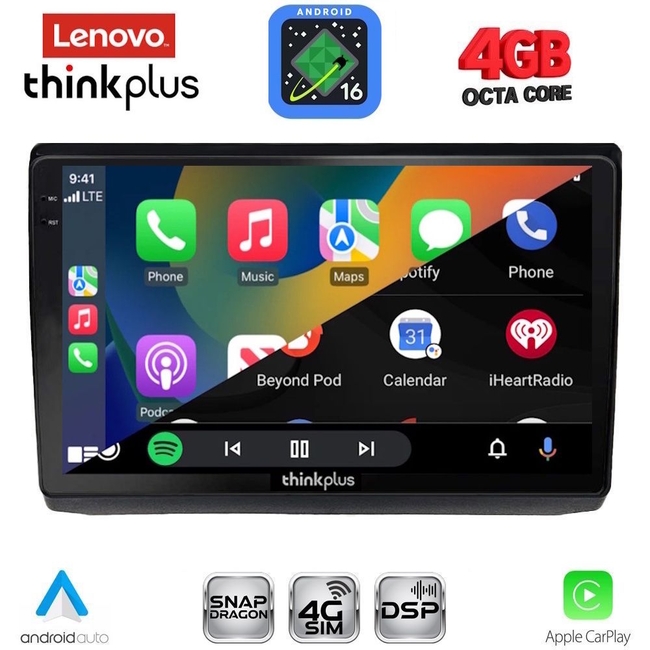 LENOVO LTG 7558A_CPA (10inc) MULTIMEDIA TABLET for OPEL VIVARO – RENAULT TRAFIC - NISSAN PRIMASTAR mod. 2004-2015