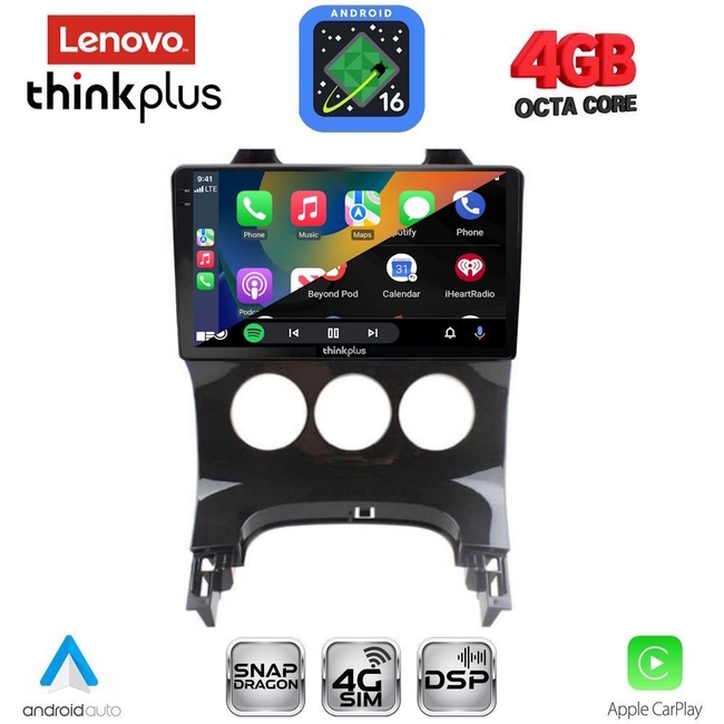 LENOVO LTG 7515AC_CPA (9inc) MULTIMEDIA TABLET for PEUGEOT 3008 mod. 2008-2016 with A/C