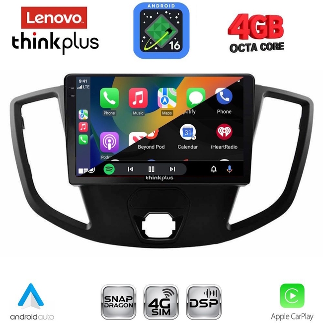 LENOVO LTG 7179_CPA  (9inc) MULTIMEDIA TABLET for FORD TRANSIT mod. 2014-2020