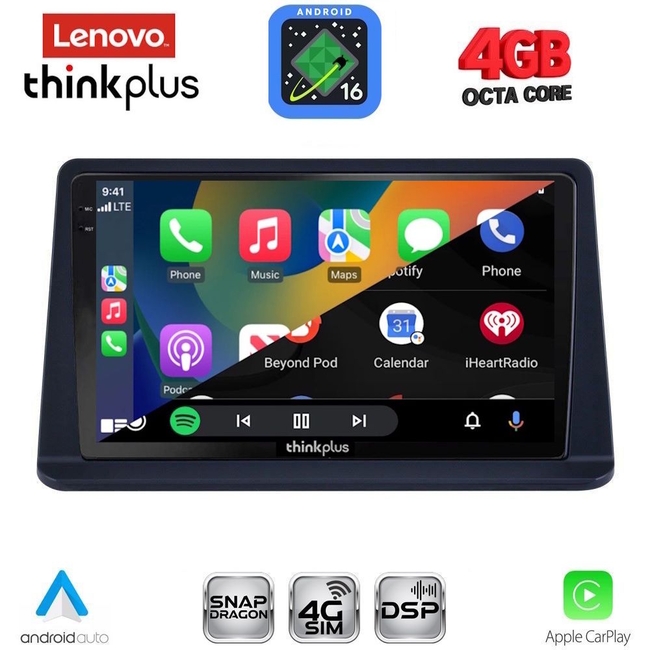 LENOVO LTG 7445_CPA (9inc) MULTIMEDIA TABLET for MITSUBISHI PAJERO mod. 1999-2006