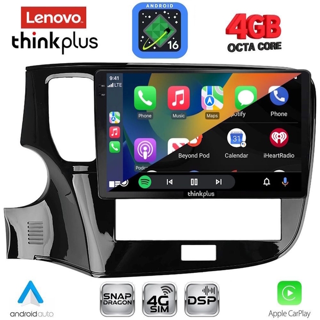 LENOVO LTG 7440_CPA (10inc) MULTIMEDIA TABLET for MITSUBISHI OUTLANDER mod. 2020-2022