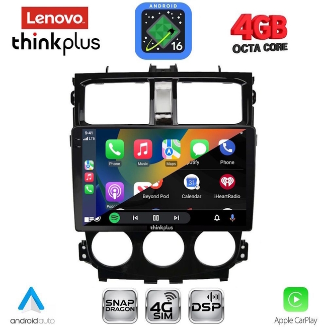 LENOVO LTG 7435_CPA (9inc) MULTIMEDIA TABLET for MITSUBISHI COLT mod. 2013-2023