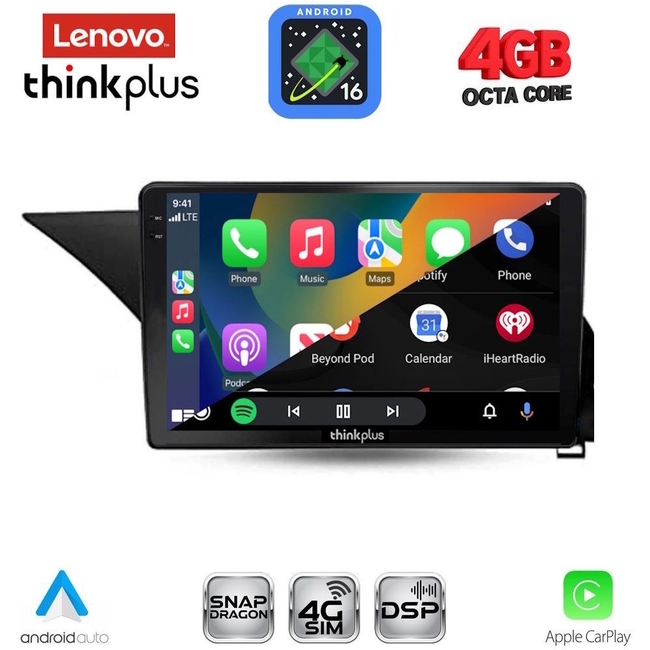 LENOVO LTG 7409_CPA (10inc) MULTIMEDIA TABLET for MERCEDES E (W212) mod. 2009-2016