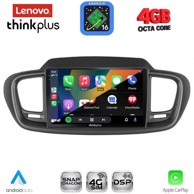LENOVO LTG 7319_CPA (10inc) MULTIMEDIA TABLET for KIA SORENTO mod. 2014-2020