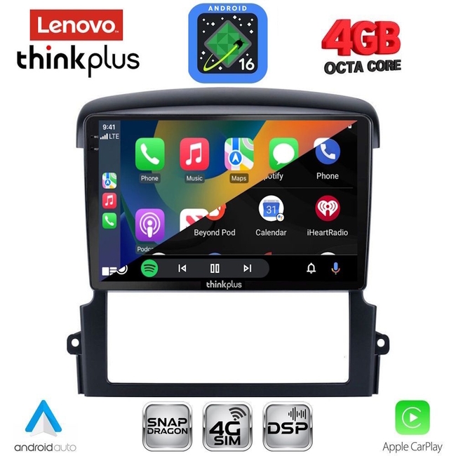 LENOVO LTG 7317_CPA (9inc) MULTIMEDIA TABLET for KIA SORENTO mod. 2006-2009