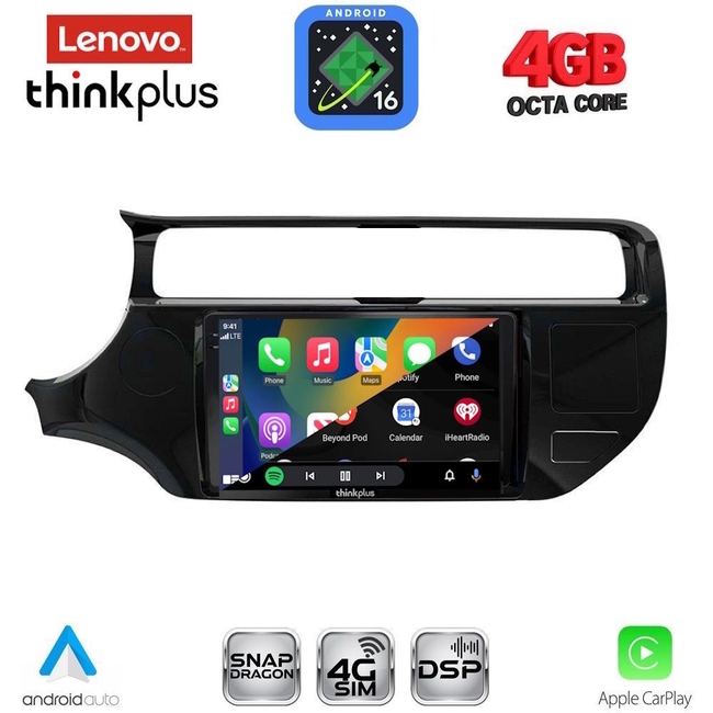 LENOVO LTG 7315_CPA (9inc) MULTIMEDIA TABLET for KIA RIO mod. 2015-2018