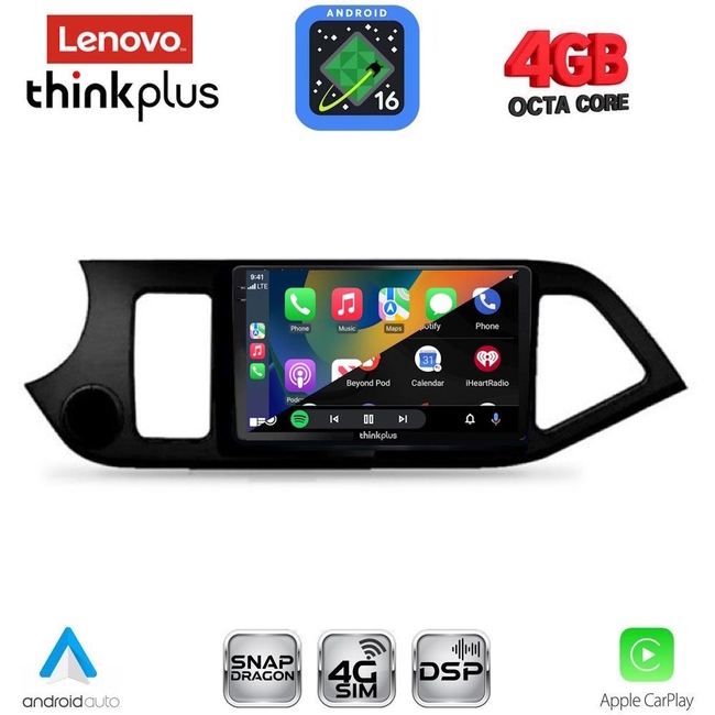 LENOVO LTG 7308_CPA (9inc) MULTIMEDIA TABLET for KIA PICANTO mod. 2011-2017