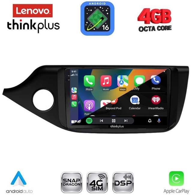 LENOVO LTG 7302_CPA (9inc) MULTIMEDIA TABLET for KIA CEED mod. 2012-2018
