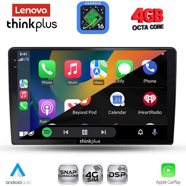 LENOVO LTG 7300_CPA (9inc) MULTIMEDIA TABLET for KIA CEED mod. 2006-2009