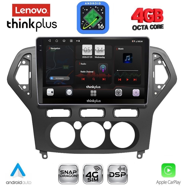 LENOVO LTG 7162_CPA A/C (10inc) MULTIMEDIA TABLET for FORD MONDEO mod. 2007-2011
