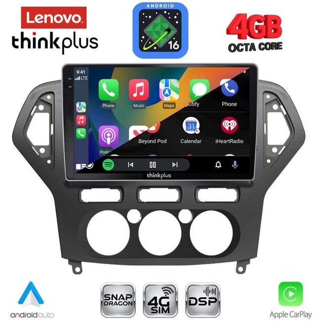 LENOVO LTG 7162_CPA A/C (10inc) MULTIMEDIA TABLET for FORD MONDEO mod. 2007-2011