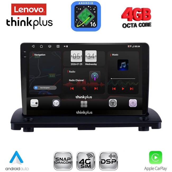 LENOVO LTG 7789_CPA (9inc) MULTIMEDIA TABLET for VOLVO XC90 mod. 2002-2014
