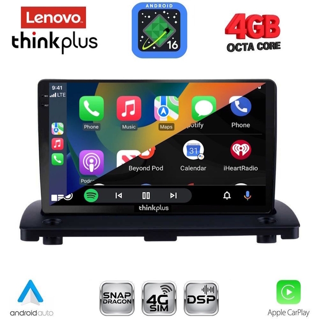 LENOVO LTG 7789_CPA (9inc) MULTIMEDIA TABLET for VOLVO XC90 mod. 2002-2014