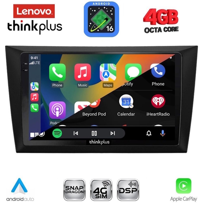 LENOVO LTG 7746_CPA  (9inc) MULTIMEDIA TABLET for GOLF 6 mod. 2009-2012