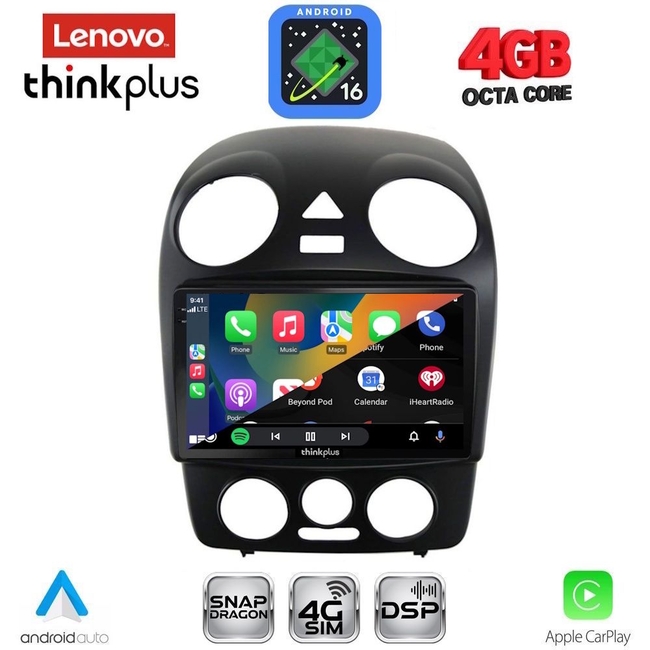 LENOVO LTG 7742_CPA (9inc) MULTIMEDIA TABLET for VW BEETLE mod. 2004-2011