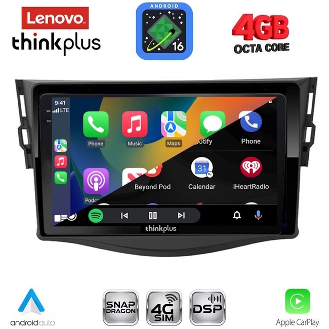LENOVO LTG 7731_CPA (9inc) MULTIMEDIA TABLET for TOYOTA RAV 4 mod. 2006-2012