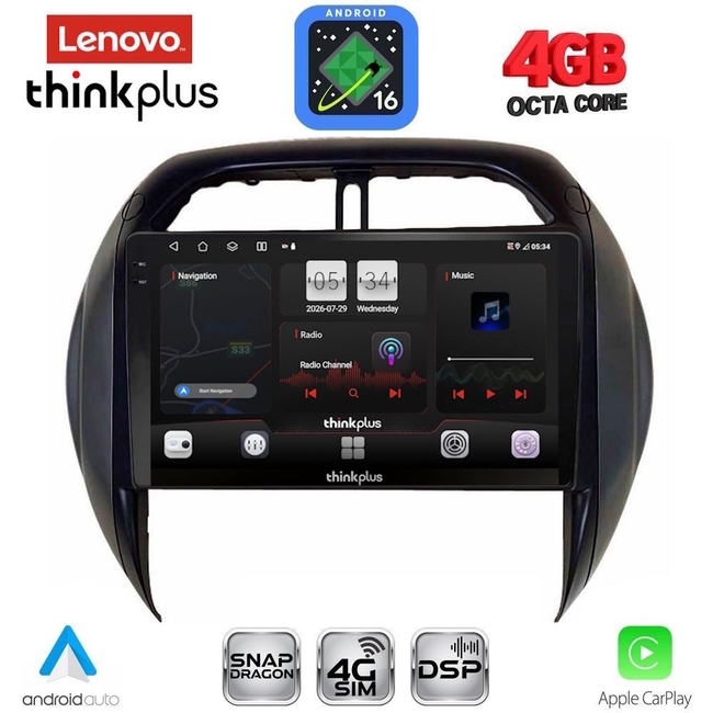 LENOVO LTG 7730CL_CPA (9inc) MULTIMEDIA TABLET for TOYOTA RAV 4 mod. 2000-2006 with CLIMA